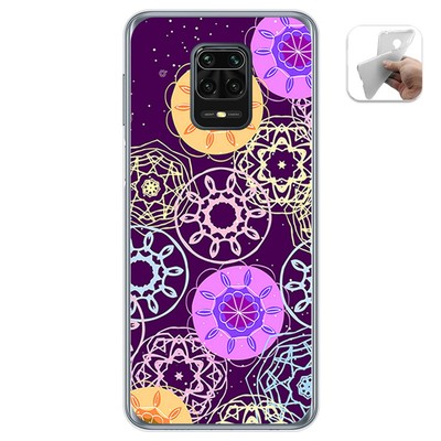 Hülle Gel TPU Hülle für Xiaomi Redmi Note 9S / Note 9 Pro Design Radial Muster