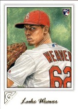 2017 Topps Gallery #138 Luke Weaver RC - BB