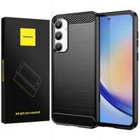 Spacecase Carbon-HüLle FüR Samsung Galaxy A35 5G Schwarz
