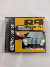 R4 Ridge Racer Type 4 PS1 PlayStation 1 Namco Tested Works No Manual 