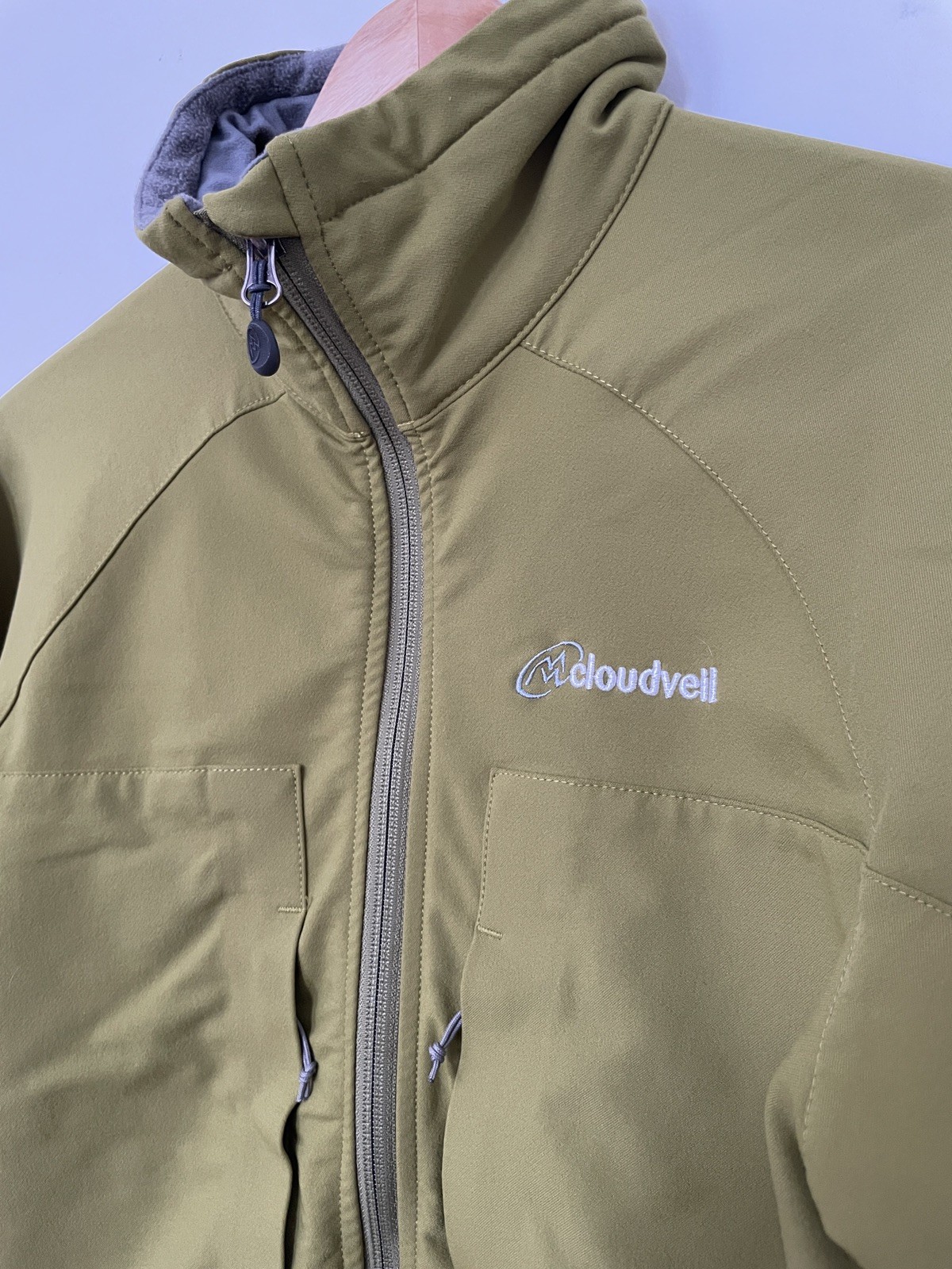 Cloudveil Softshell Jacket Womens medium green Ou… - image 4