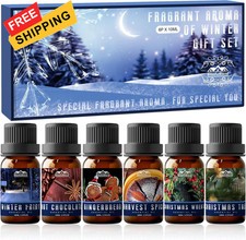 Winter Essential Oils Gifts Set 6 Pack Oil of for
