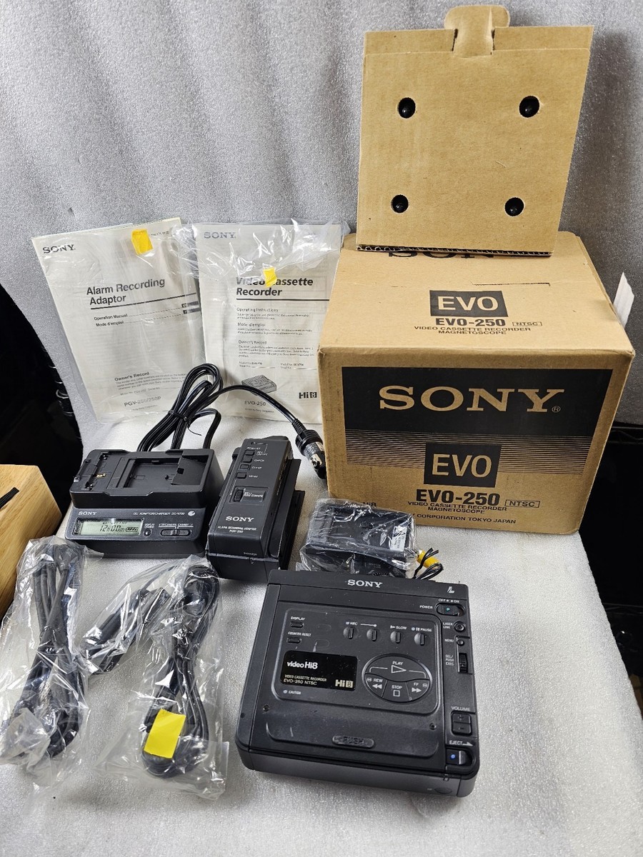 VERY RARE! Sony EVO-250 Analog NTSC Hi8 Video8 8mm Player
