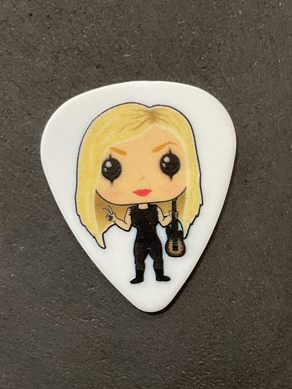 Nita Strauss Funko Pop Logo Guitar Pick (O)