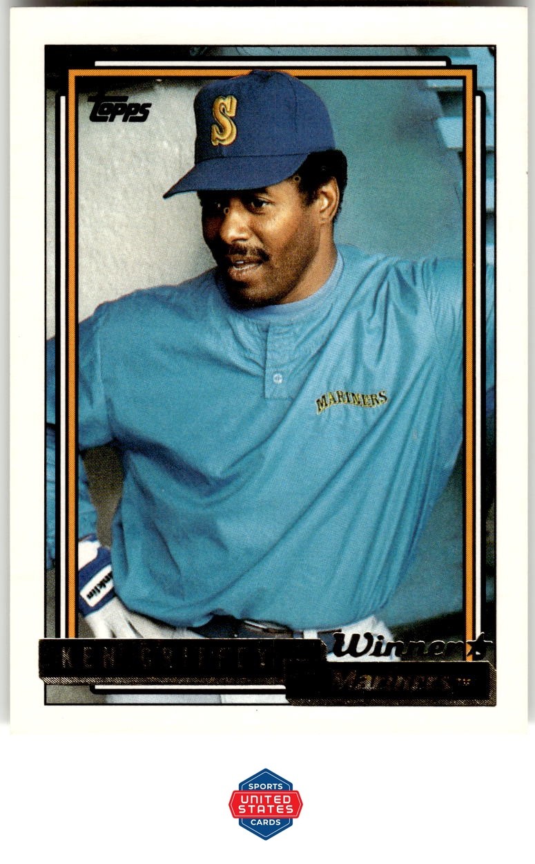 1992 Topps #250 Ken Griffey Gold Winners