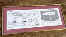 Vintage BC  By Johnny Hart Comic Strip Retros...