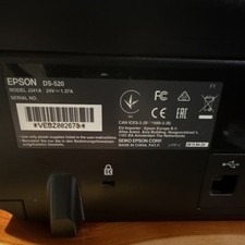 Epson DS-520 Desktop Document Scanner USB J34...