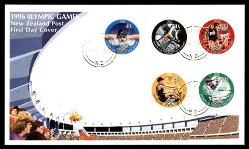 Mayfairstamps New Zealand FDC 1996 Olympic games First Day Cover aax_42781