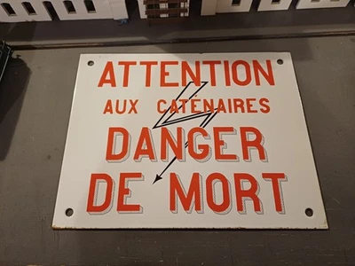 plaque émaillée SNCF - Photo 1/2