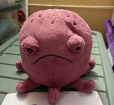 Jellycat Ondre Octopus Soft Plush Toy Pink Grumpy New Tags Retired