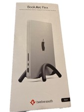 Twelve South BookArc Flex Vertical Laptop Stand Space-Saving MacBook Stand Black
