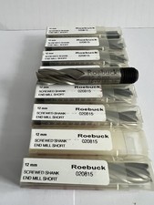 12 12.00mm Roebuck End Mill 4 Flute High Speed Steel