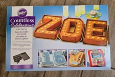 NEW Wilton Countless Celebrations Cake Pan Set, Letters, Numbers,  Designs