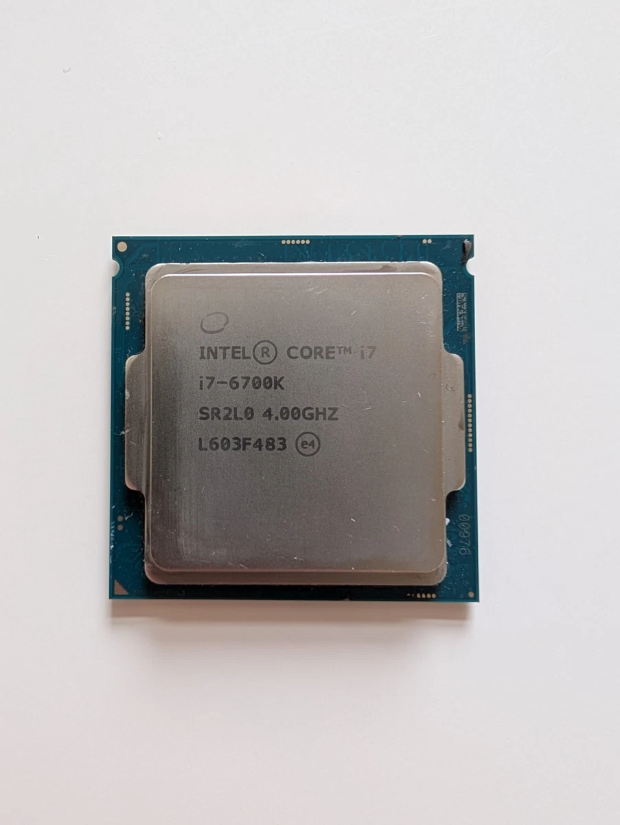 Las mejores ofertas en Modelo de procesador Intel Core i7-6700K