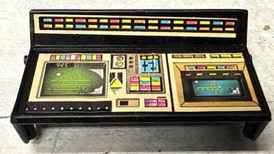 Vtg 1986 M.A.S.K. * OUTLAW COMPUTER CONSOLE * Vehicle Accessory Part Kenner