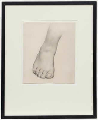 Edward Ridley (1883-1946) - Graphite Drawing, Study of a Foot II