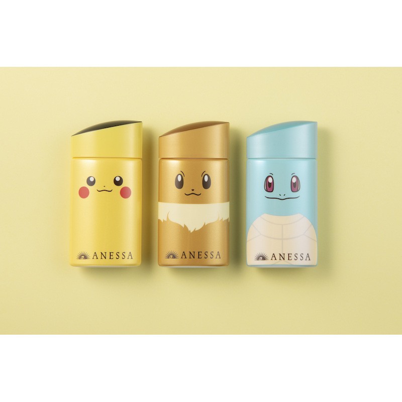 Pokemon Pikachu Shiseido ANESSA UV Skincare Milk A SPF50+ PA++++ 60ml