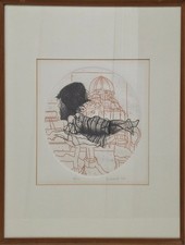 GUERRESCHI GIUSEPPE (Milano, 1929 - Nizza, 1985 ) SENZA TITOLO acquaforte 1963 i