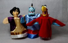 3 Stk. - Walt Disney Handpuppen - Alladin Serie -  Puppen - Kasperletheater