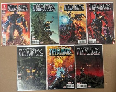 THANOS vol2 #1-7 2019 Lot Run PLUS Bonus Infinity Gauntlet #1   