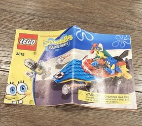 Complete Set Spongebob Heroes Of The Deep (3815) Lego Set
