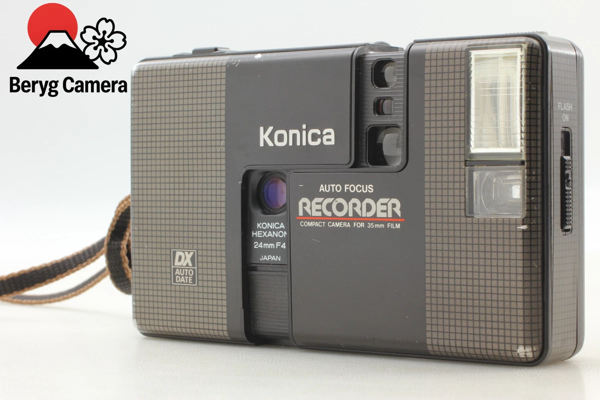 【ジャンク】Konica AUTO FOCUS RECORDER 35mm Camera Geekery: The Konica Recorder - Half frame magic - Japan