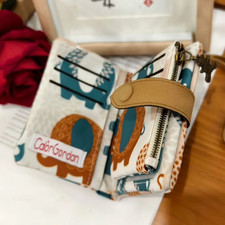 Women's Cute Short Wallet - PU Leather Frosted Coin Purse ID Card Holder