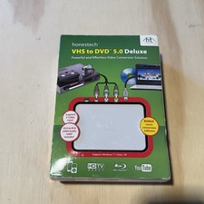 Honestech VHS to DVD 5.0 Deluxe Powerful Effortless Video Conversion Solution