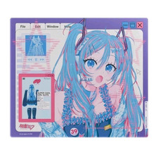 Wallhack SP-005 Hatsune Miku OS Glass Mousepad