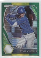 2021 Panini Prizm Draft Picks Green & Yellow Hyper Tyler Whitaker #PDP87 qf6