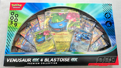 Venusaur ex Blastoise ex Collection GameStop Exclusive - Pokemon TCG Venusaur ex Blastoise ex Collection GameStop Exclusive - Pokemon TCG
