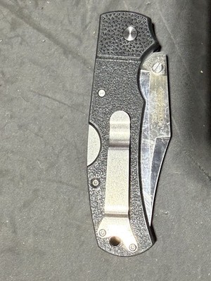 Cold Steel Double Safe Hunter 8Cr13Mov Locking Folding Pocket Knife blade chippe