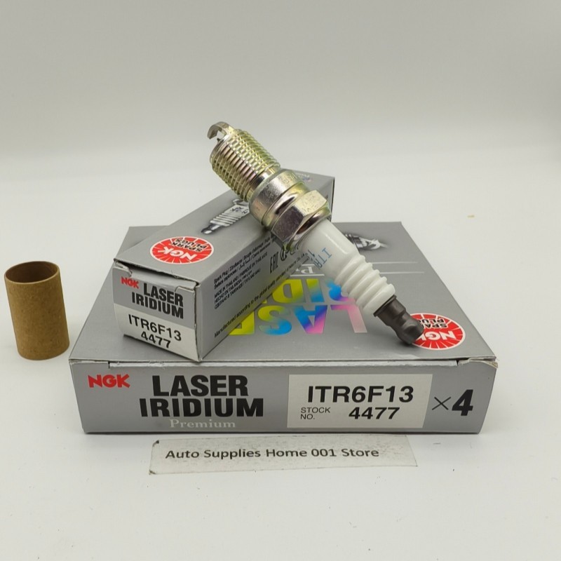 4Pcs NGK ITR6F13 4477 Iridium Platinum Spark Plug For Ford Mondeo Mazda CX-9