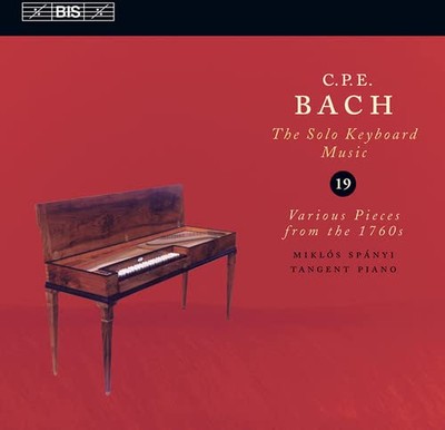 Spanyi - C.P.E Bach: Keyboard Music - 19 [CD]