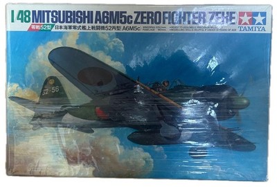 TAMIYA 1/48 Scale Mitsubishi A6M5c Zero Fighter Zeke Model Kit
