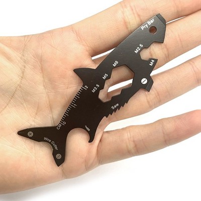 Edelstahl Multifunktionales Multitool Kartengerät Flaschenöffner Schraubendreh