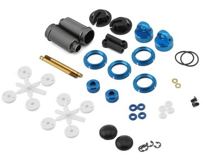 Custom Works Big Bore Shock Assembly Set (2) (Long) [CSW1855]