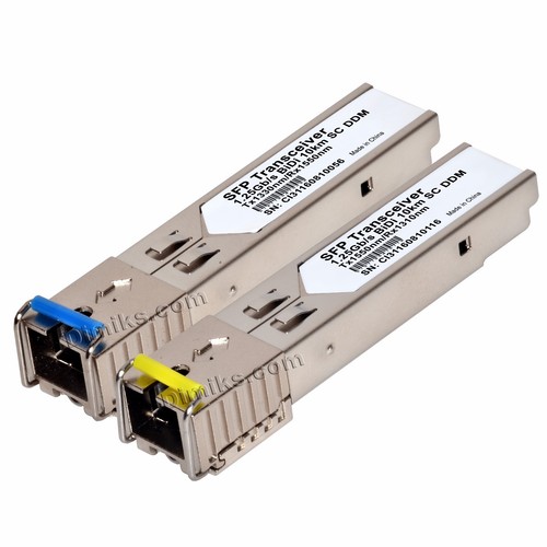 10km BiDi SFP 1G .SC. 10 km WDM Bi-directional GLC BX-U/D BX10 A/B 1310/1550