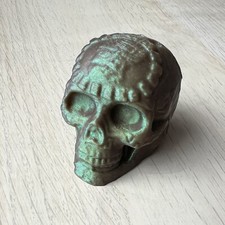 Maya Aztec Death Whistle Colour Shift Green Brown screaming very loud Skull