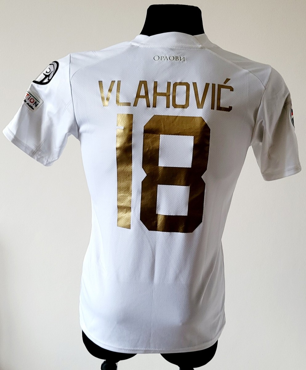 Serbia 2022 - 2023 Away football Puma shirt #18 Vlahović size