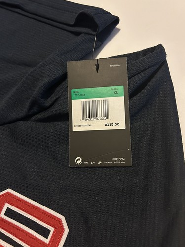 Camiseta deportiva de béisbol alternativa Nike Cleveland Indians azul marino T770-IDIZ para hombre talla XL - Imagen 6 de 10