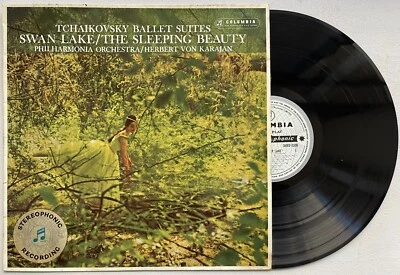 KARAJAN / TCHAIKOVSKY Ballet Suites Swan Lake/Sleeping Beauty OZ SAXO 2306 VG++ - image 1 of 3