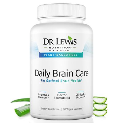Brain Supplements for Memory and Focus with BiAloe - Plant-Based Daily Brain ...