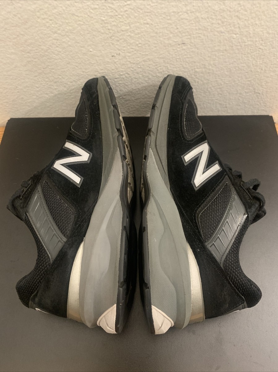 New Balance 990v5 Black Sneaker Men's 11.5 D Made In USA, NB 990
