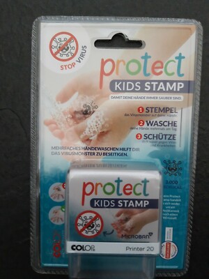 2 xCOLOP Protect Kids Stamp - Stempel als Motivation für Kinder zum Händewaschen