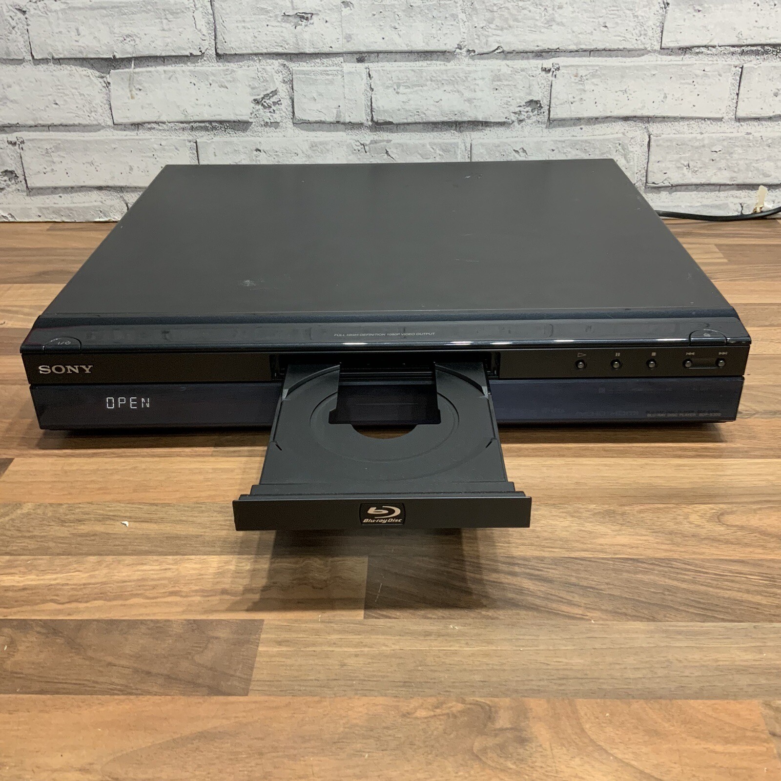 Sony BDPS300 Bluray Disc Player Full HD No Remote eBay