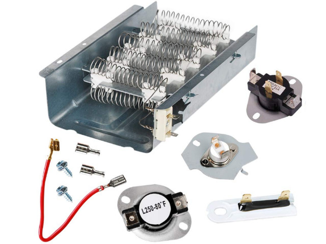 Dryer Heating Element Kit w Thermostat Whirlpool WED4800XQ0 Kenmore