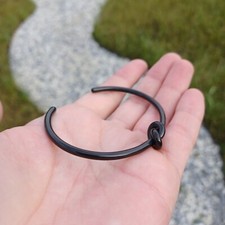 Ultimate Mens Stainless Steel Cuff Bracelets Bangles Black Silver Gold Wristband