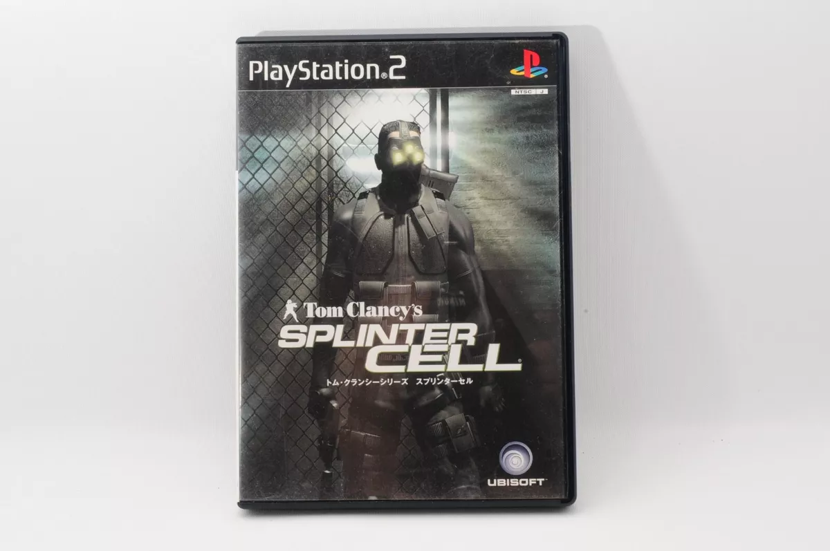 PS2 Sony Playstation 2 Tom Clancy's Series Splinter Cell Japanese