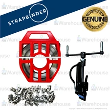 Genuine Strapbinder Kit – ST001 Tool, 100ft ST206R Banding & 50 ST256 Buckles